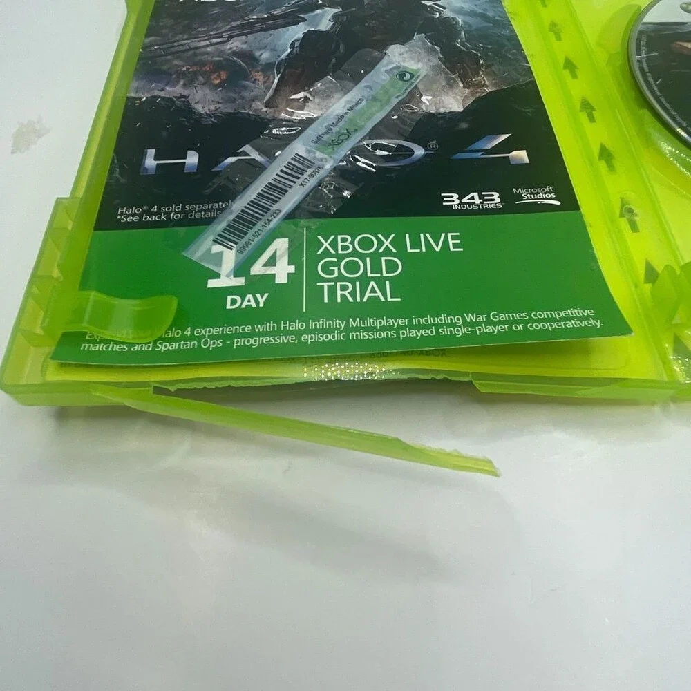 Halo 4 X360 Multiplayer Shooter Co-op (Microsoft Xbox 360, 2012) No Manual